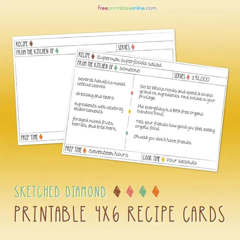 http://freeprintablesonline.com/wp-content/uploads/2015/05/Sketched-Diamond-4x6-Recipe-Cards-Thumbnail.jpg