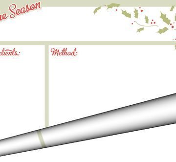 Christmas Holly Recipe Page