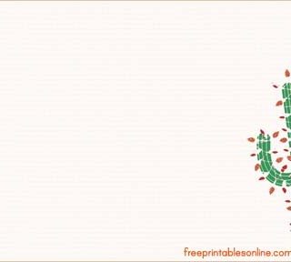 Christmas Cactus Recipe Cards