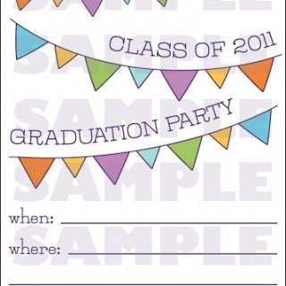 Printable Graduation Postcard
