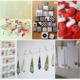 Roundup of Printable Home Made Free Advent Calendars