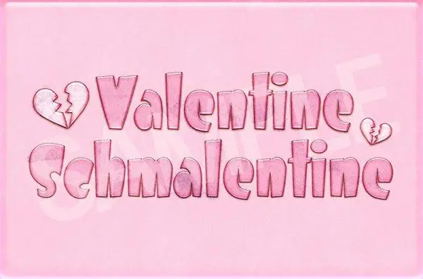 printable Anti valentine card
