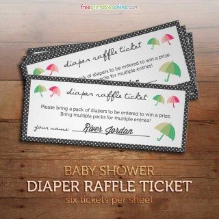printable diaper raffle tickets