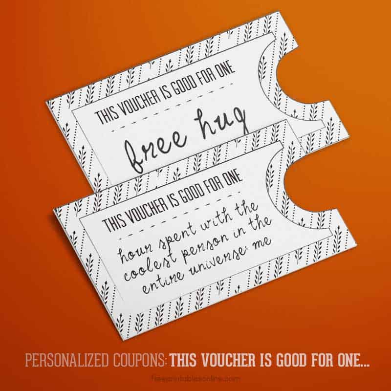 Free Printable Iou Voucher Printable Templates