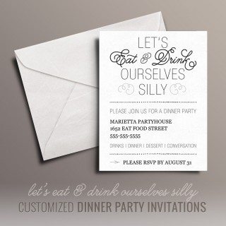 Dinner Party Invite