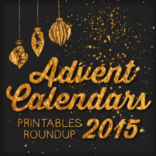 2015 Free Printable Advent Calendars