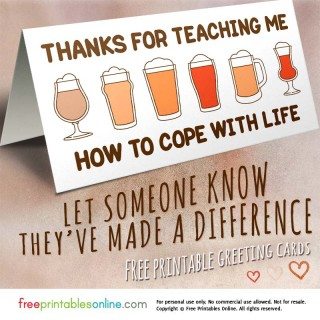 Funny Thank You Card