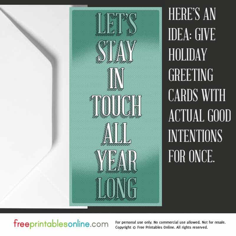 free printable online card templates business Online Stay Free Let's Touch Printables Card ââ‚¬â€œ Greeting in