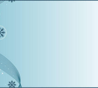 Blue Ornaments Gift Tags
