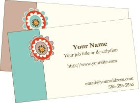 printable business cards