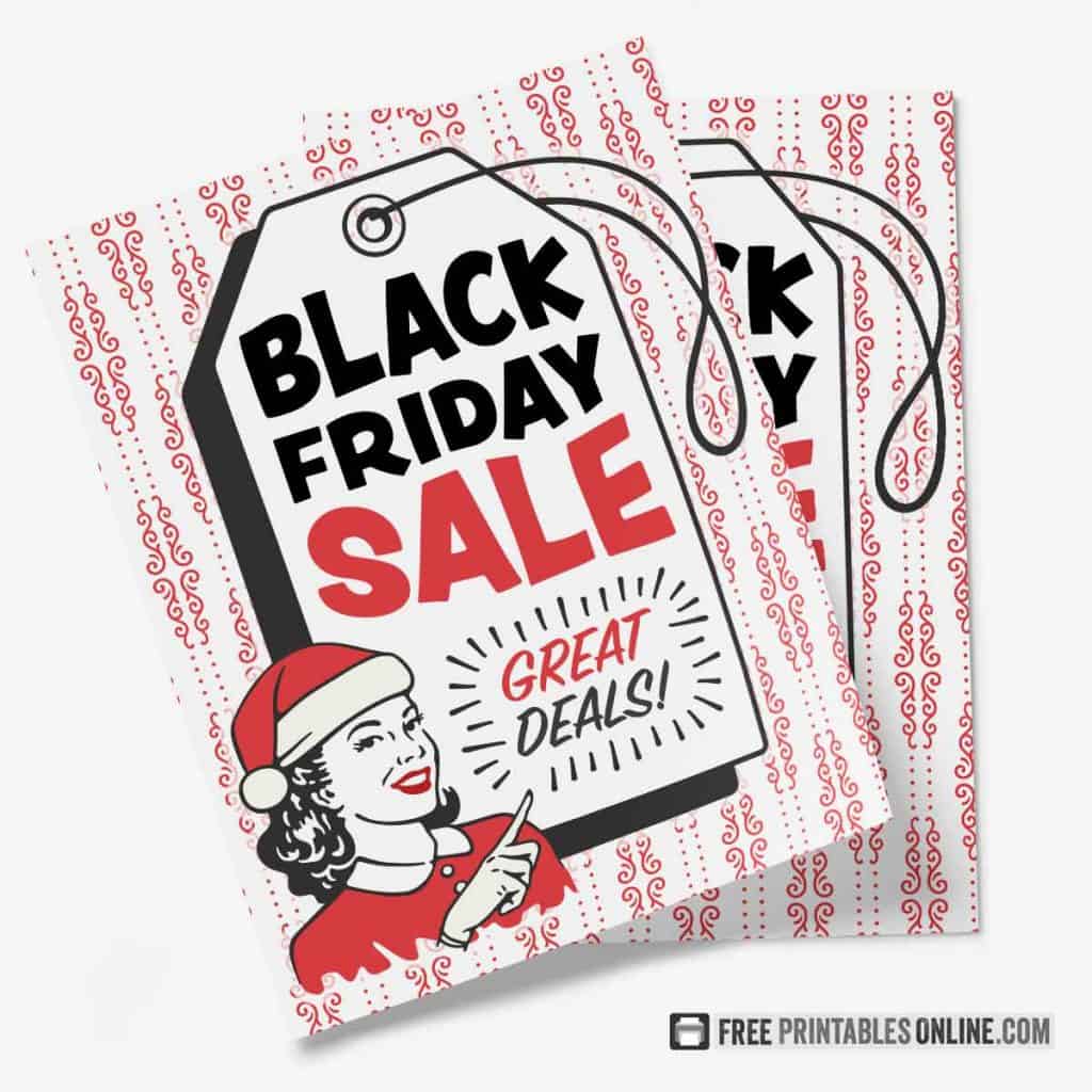 Black Friday sale sign to print - Free Printables Online