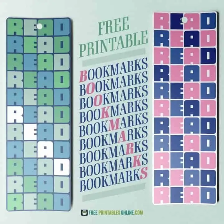 printable bookmarks archives free printables online