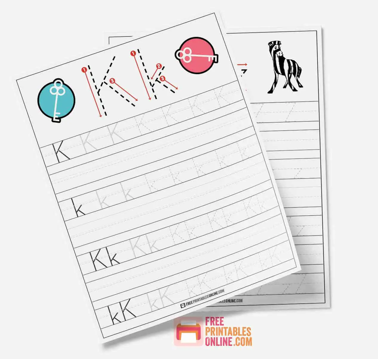 free printable alphabet letter tracing worksheets for writing practice a z