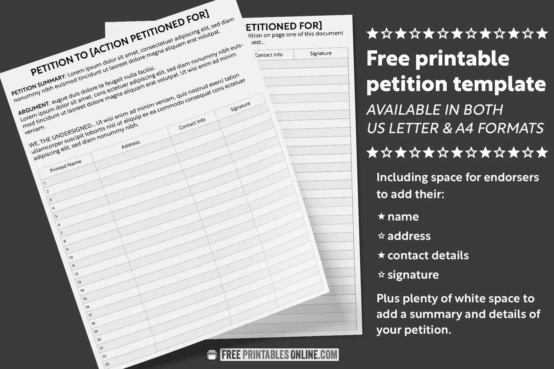 free-printable-petition-template-laptrinhx-news