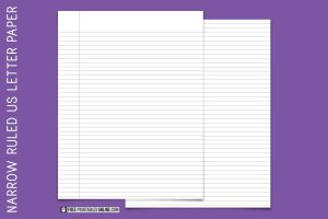 Free lined ruled pages to print (lined paper printables) - Free ...