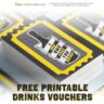 I Owe You Print Drink Tickets