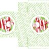 Retro Santa Printable Gift Box