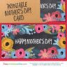 Painted Fleur Mother's Day Card