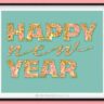 Happy New Year Wall Art