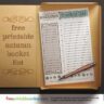 Printable Bucket List for Fall