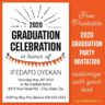 2020 graduation party invitation