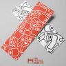 Toilet paper bookmarks