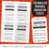 Vintage Barrel Graduation Party Tickets
