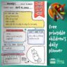Children's Daily Planner (A4)