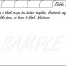 Blank Recipe Card Dividers