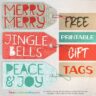 Snowflake Festive Gift Tags