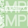 Damask Peace Joy Love Card