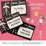 Angel Printable Lunchbox Notes