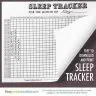 Printable Antique Graph Sleep Tracker