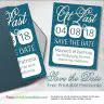 Printable At Last Save the Date Postcards