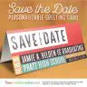 Free Customizable Save the Date Card