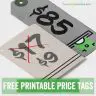 Free Printable Price Tags