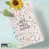 Get well soon card with polka dots