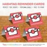 Hand Drawn Instagram Placecards