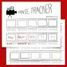 Printable Movie Tracker