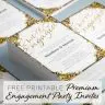 Premium Engagement Party Invitations