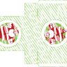 Retro Santa Printable Gift Box