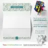 Spring Growth Free Personalized Printable Letterhead (US Letter)