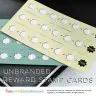 Unbranded Stars Printable Loyalty Cards