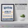 Personalized Wifi Password Poster