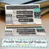 Washi Tape Mini Gift Certificates