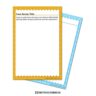 Fringed Cupcake 3x5 vertical Recipe Cards