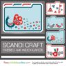 Scandi Craft 4x6 Tabbed Index Cards