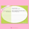 Only Elliptical 3x5 Recipe Cards