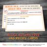 Block Autumn Modern Recipe Cards