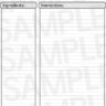 Black Recipe Jotter Page